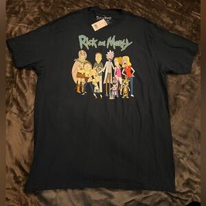 Rick and morty graphic tee